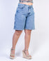 Short jean biker tiro alto | J23371