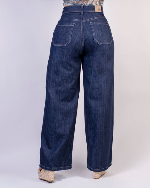 Jean wide leg tiro alto | J23275