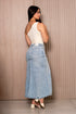 Falda larga denim primevera | J23272