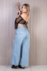 Jean wide leg tiro alto | J23382