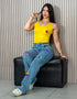 Jean Graphic Denim SELECCIÓN COLOMBIA bota recta | J9077