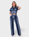 Conjunto chambray bitono | Ref J30555