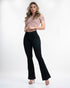 Jean flare tiro alto Ref J23055