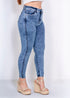 Jean skinny tiro alto Ref 23055