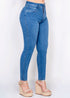 Jean Skinny tiro alto JN-23056