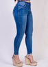 Jean skinny tiro alto Ref 23065