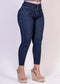 Jean skinny ultra slim tiro alto Ref 23106