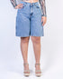 Short jean biker tiro alto | J23371