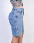 Short jean biker tiro alto | J23371