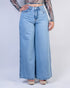 Jean wide leg tiro alto | J23370
