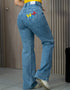 Jean Graphic Denim SELECCIÓN COLOMBIA bota recta | J9077