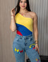 Jean Graphic Denim SELECCIÓN COLOMBIA bota recta | J9077