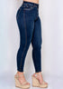 Jean skinny tiro alto Ref 23057
