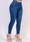 Jean skinny tiro alto Ref 23064