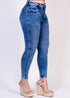 Jean skinny tiro alto | JN5959