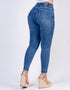 Jean skinny tiro alto Ref J23036